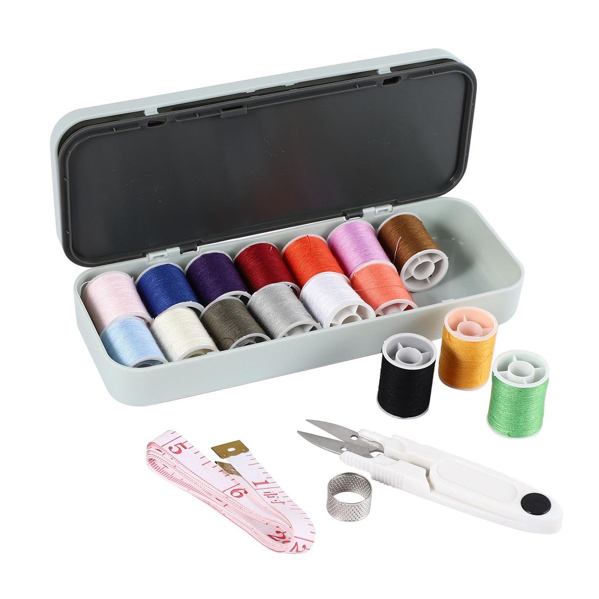 1 Set Portable Sewing Threads for Home Travel