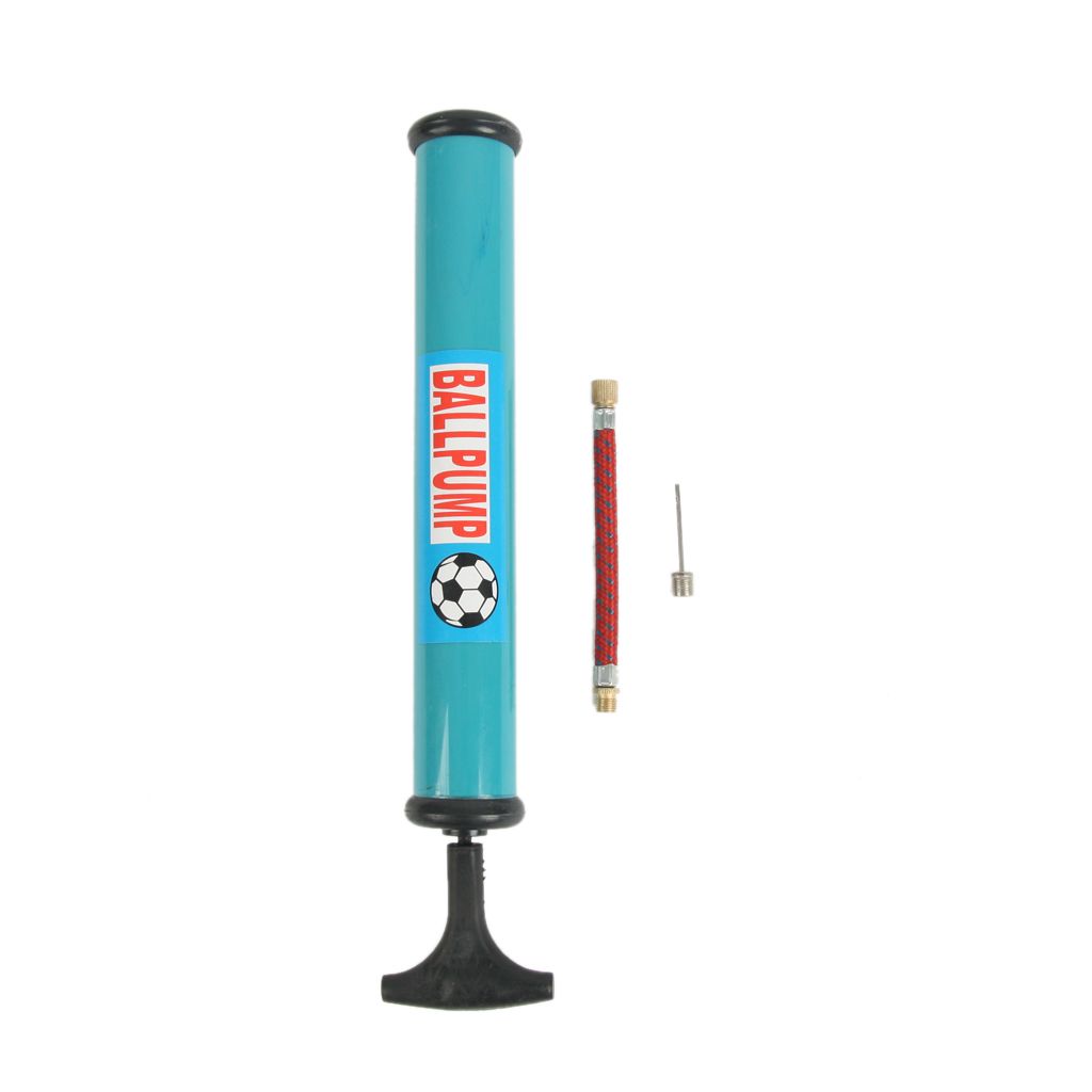 Ball Pump Inflator + Football Basketball Rugby Volleyball