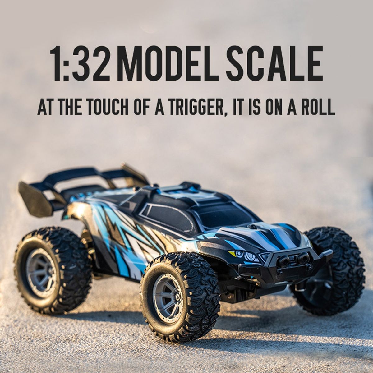 1 Set Remote Control Car Remote Control Crawler Vehicle RC Blue