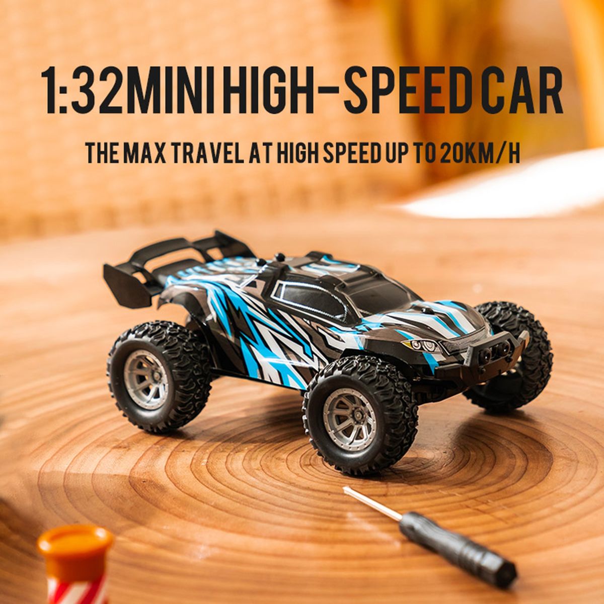 1 Set Remote Control Car Remote Control Crawler Vehicle RC Blue
