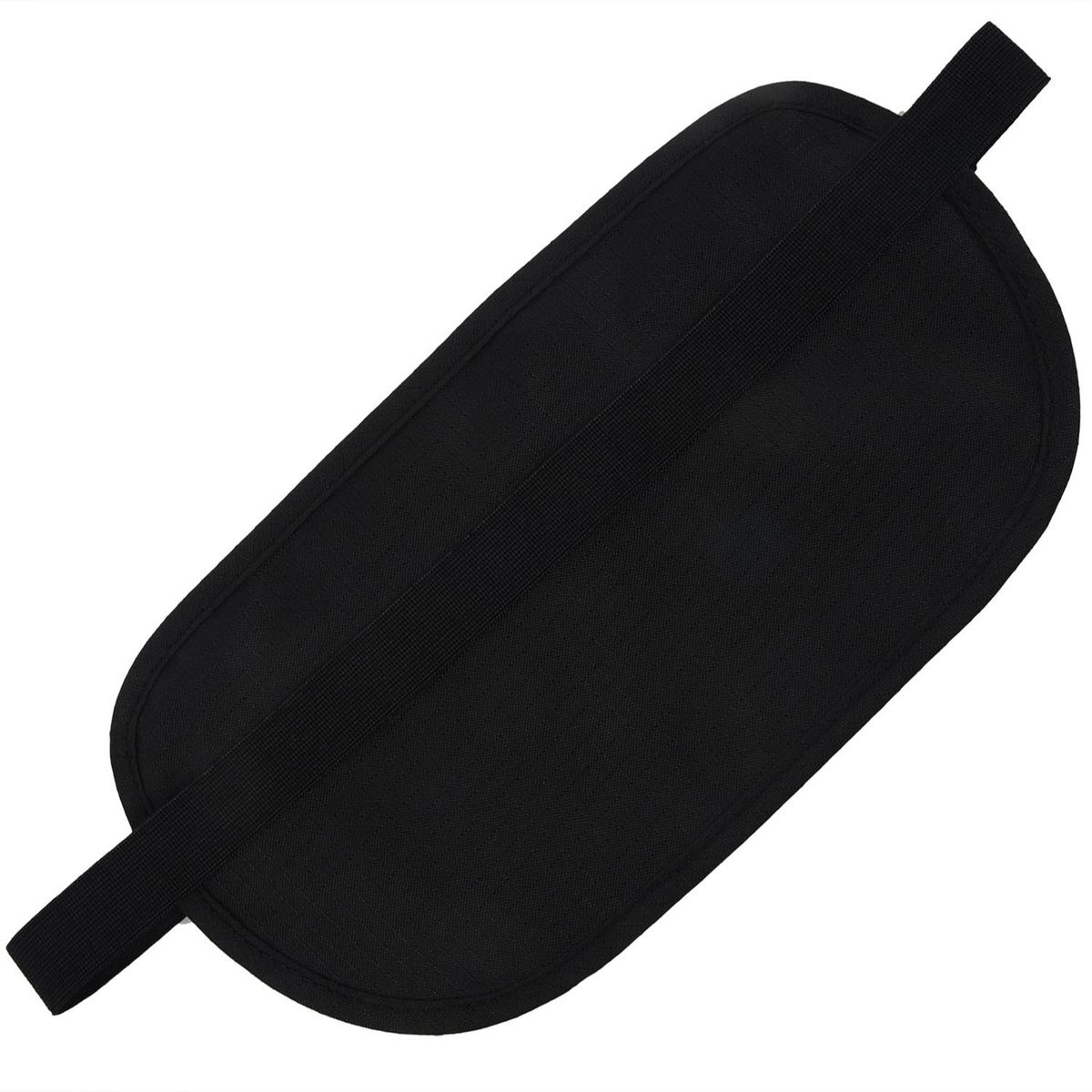 New Travel Waist Pouch for Passport Money Belt Bag Hidden Security Wallet Black