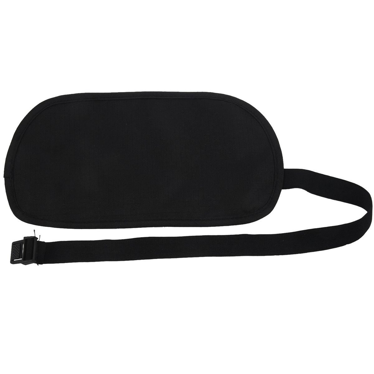 New Travel Waist Pouch for Passport Money Belt Bag Hidden Security Wallet Black