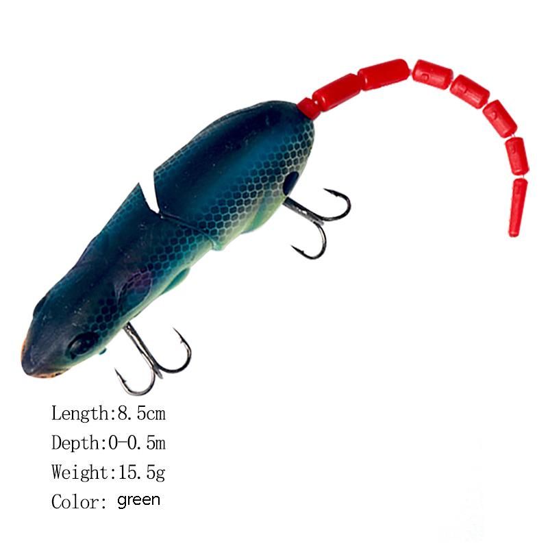 1Pcs Artificial Fishing Lure Mouse Lure Rat Mice Bait
