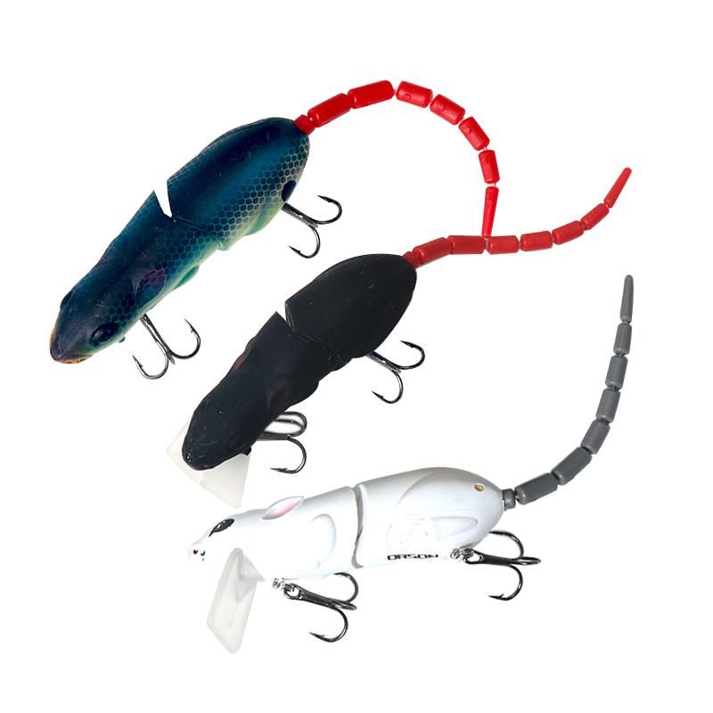 1Pcs Artificial Fishing Lure Mouse Lure Rat Mice Bait