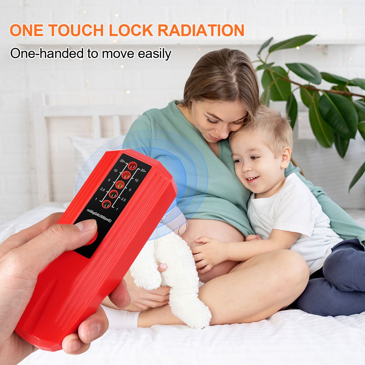 Handheld EMF Meter Portable Electromagnetic Radiation