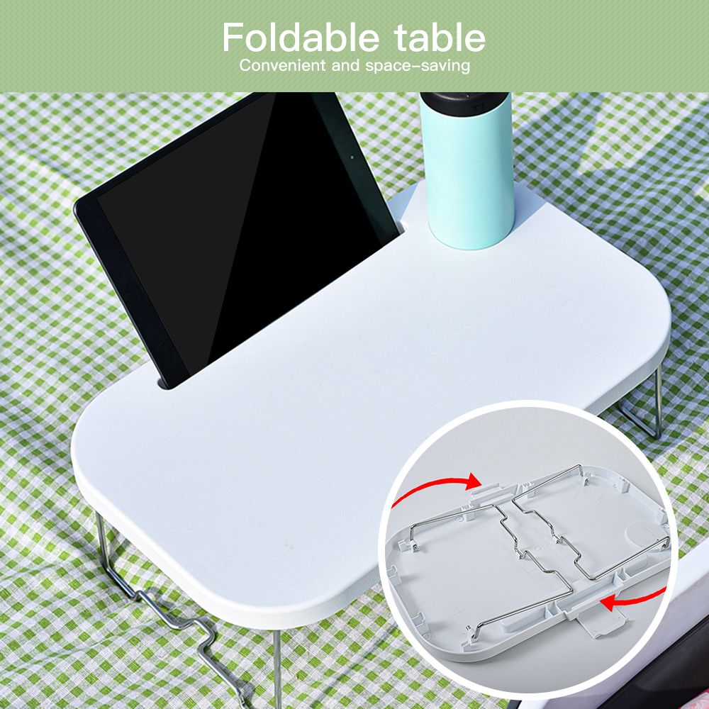 Multi-Function Foldable Picnic Basket Food Tray Table For