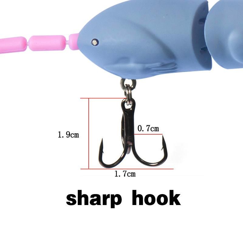 Artificial Fishing Lure Plastic Mouse Lure Swimbait Rat