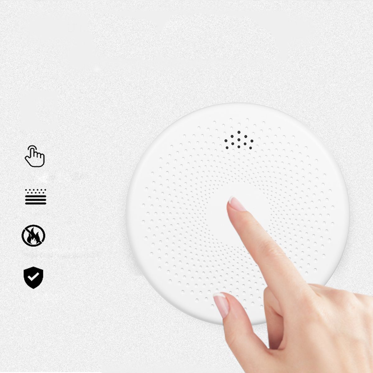 2-in-1 WiFi CO   Smoke Sensor Alarm Combination Smoke