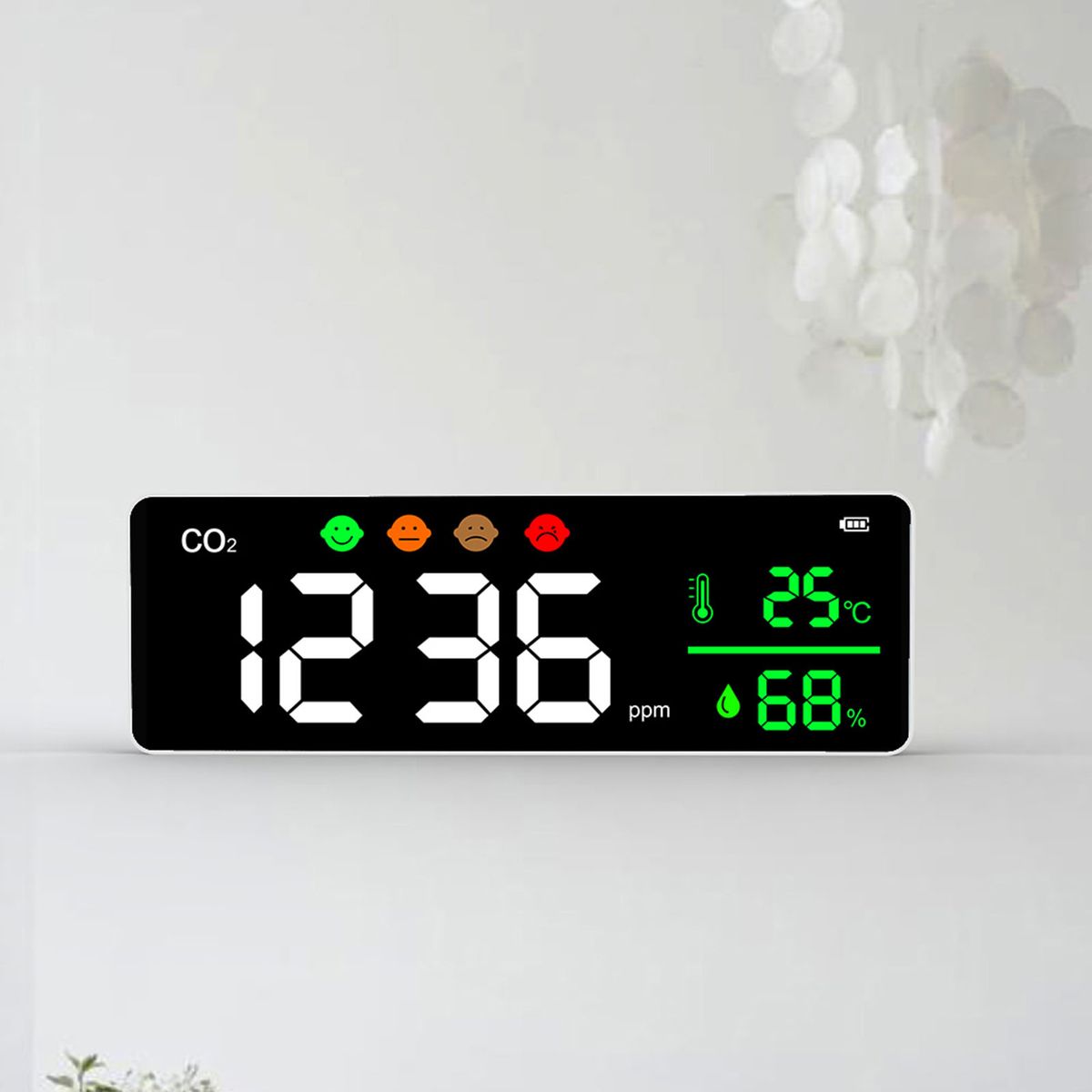 Domestic Use Carbon Dioxide Detector Wall-Mounted CO2