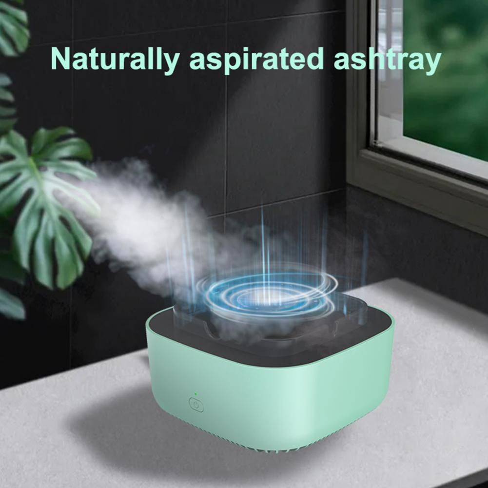 Direct Suction Smokeless Ashtray 360 Degree Surround Air Purifier Automatic Shut-down 600mAh Ashtray Air Filter For Home
