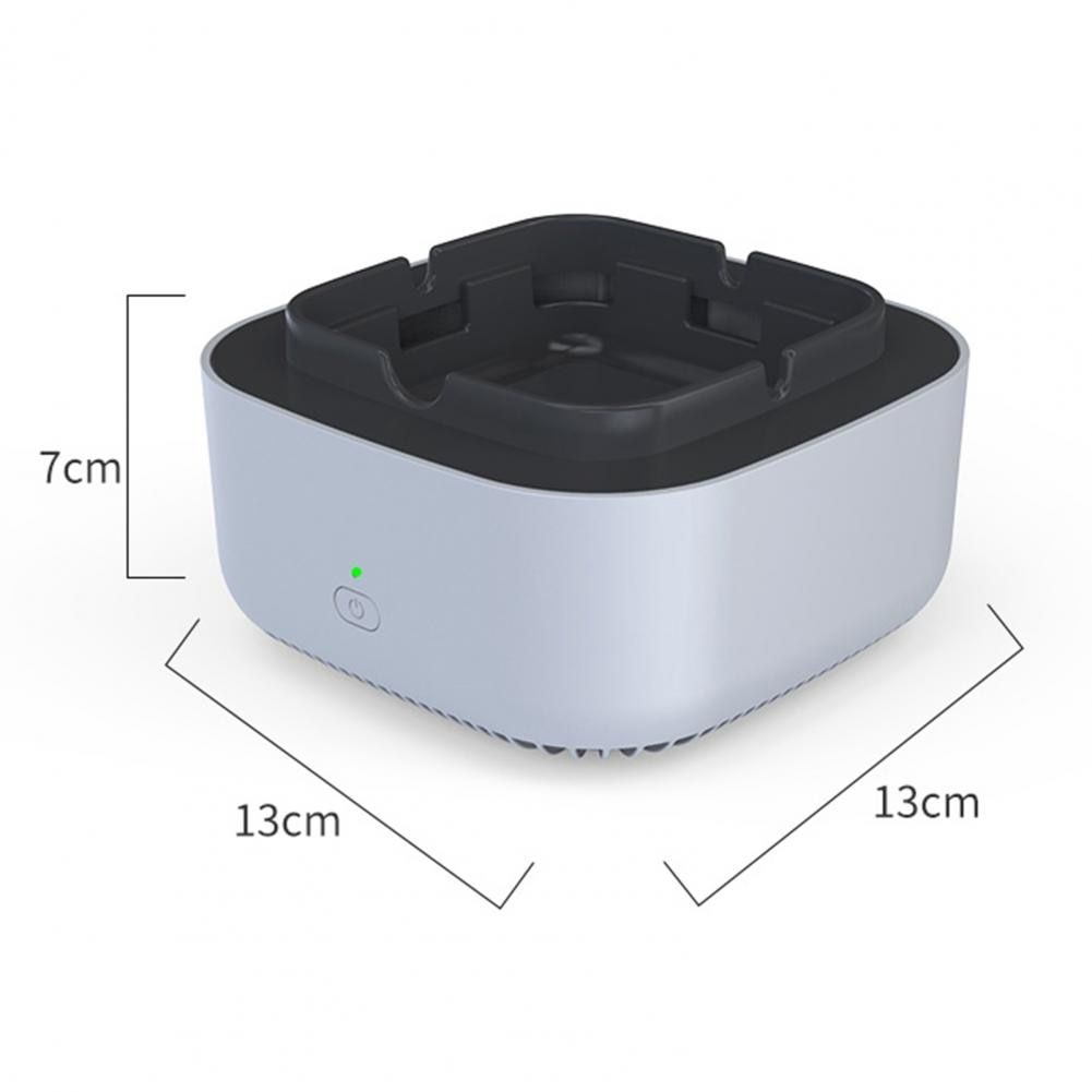 Direct Suction Smokeless Ashtray 360 Degree Surround Air Purifier Automatic Shut-down 600mAh Ashtray Air Filter For Home