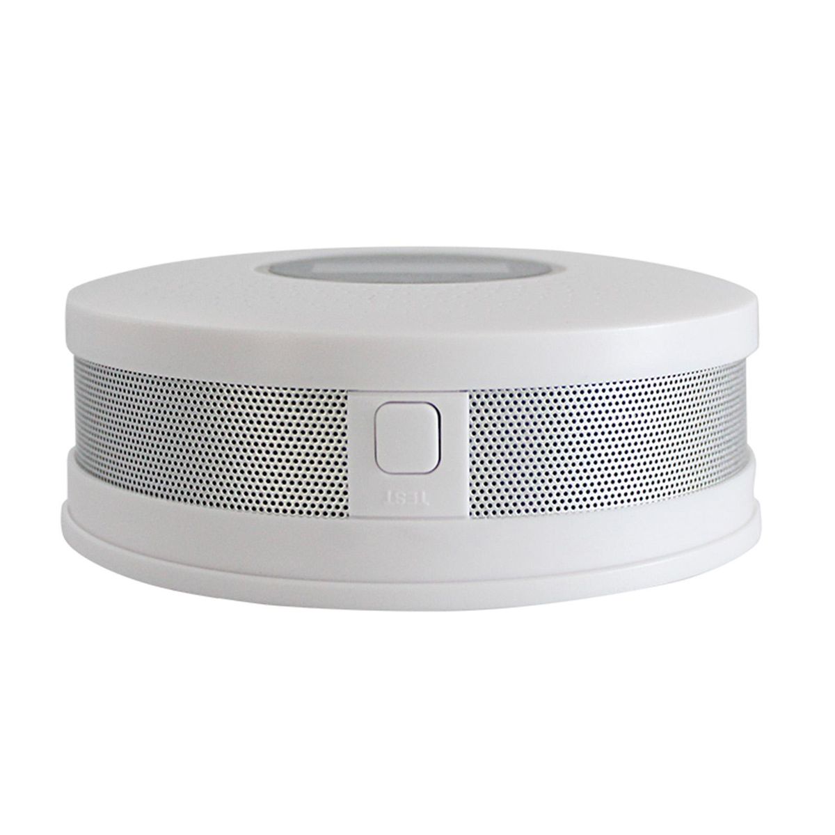Combination Smoke and Carbon Monoxide Detector with Display Sound & Flash Alarm & LED Indicating Alarm Intelligent Smoke and CO Detector for Home Company Factory Warehouse KTV Compound Type Detector