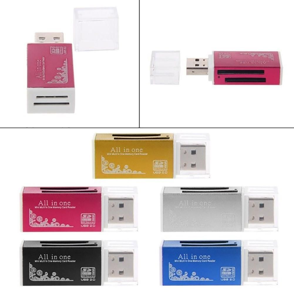 Fast Speed USB 2.0 Multi Memory Card Reader for SD/SDHC MMC-