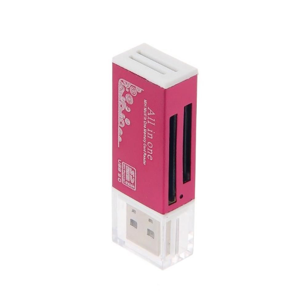 Fast Speed USB 2.0 Multi Memory Card Reader for SD/SDHC MMC-