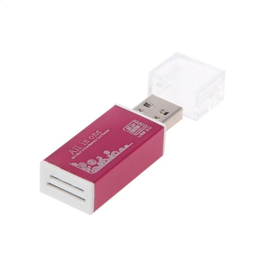 Fast Speed USB 2.0 Multi Memory Card Reader for SD/SDHC MMC-