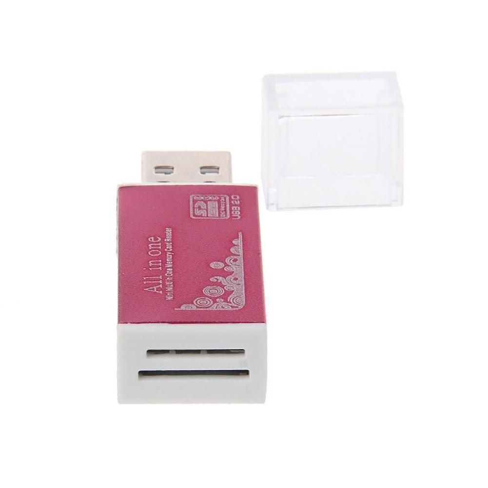 Fast Speed USB 2.0 Multi Memory Card Reader for SD/SDHC MMC-