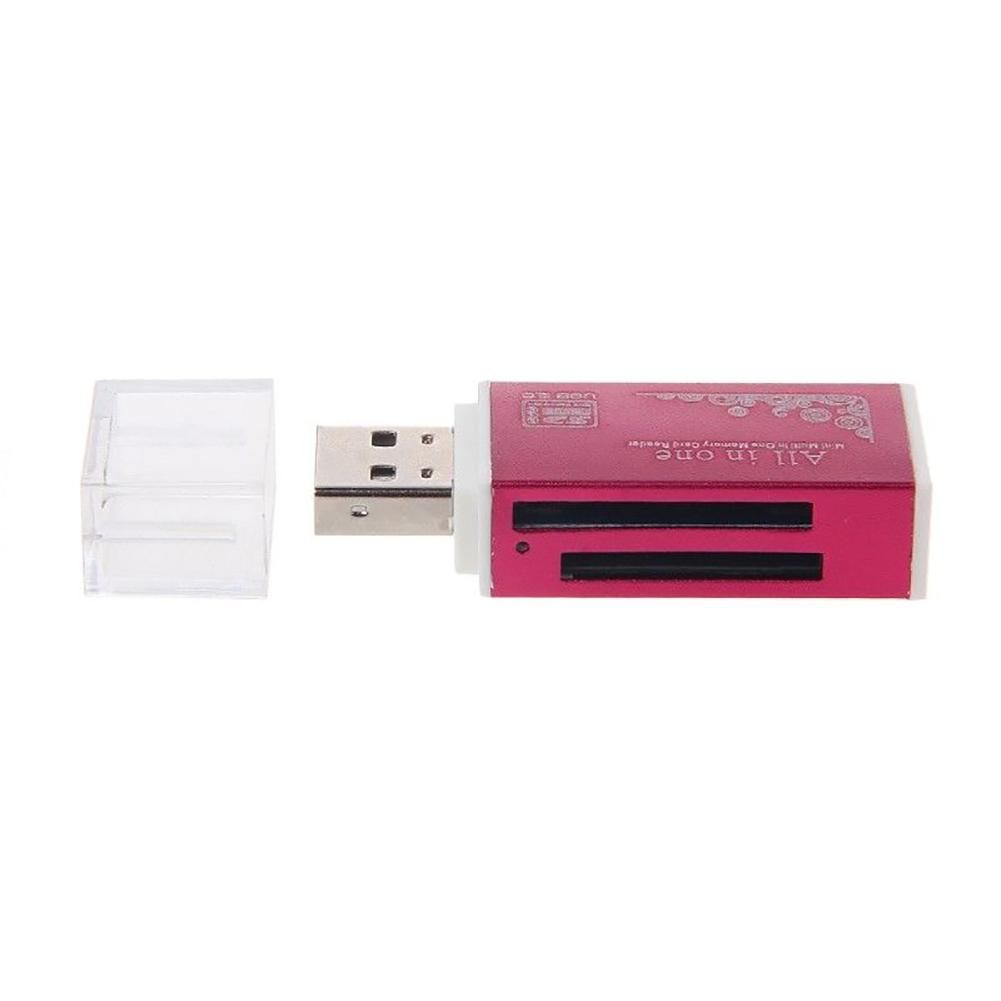 Fast Speed USB 2.0 Multi Memory Card Reader for SD/SDHC MMC-