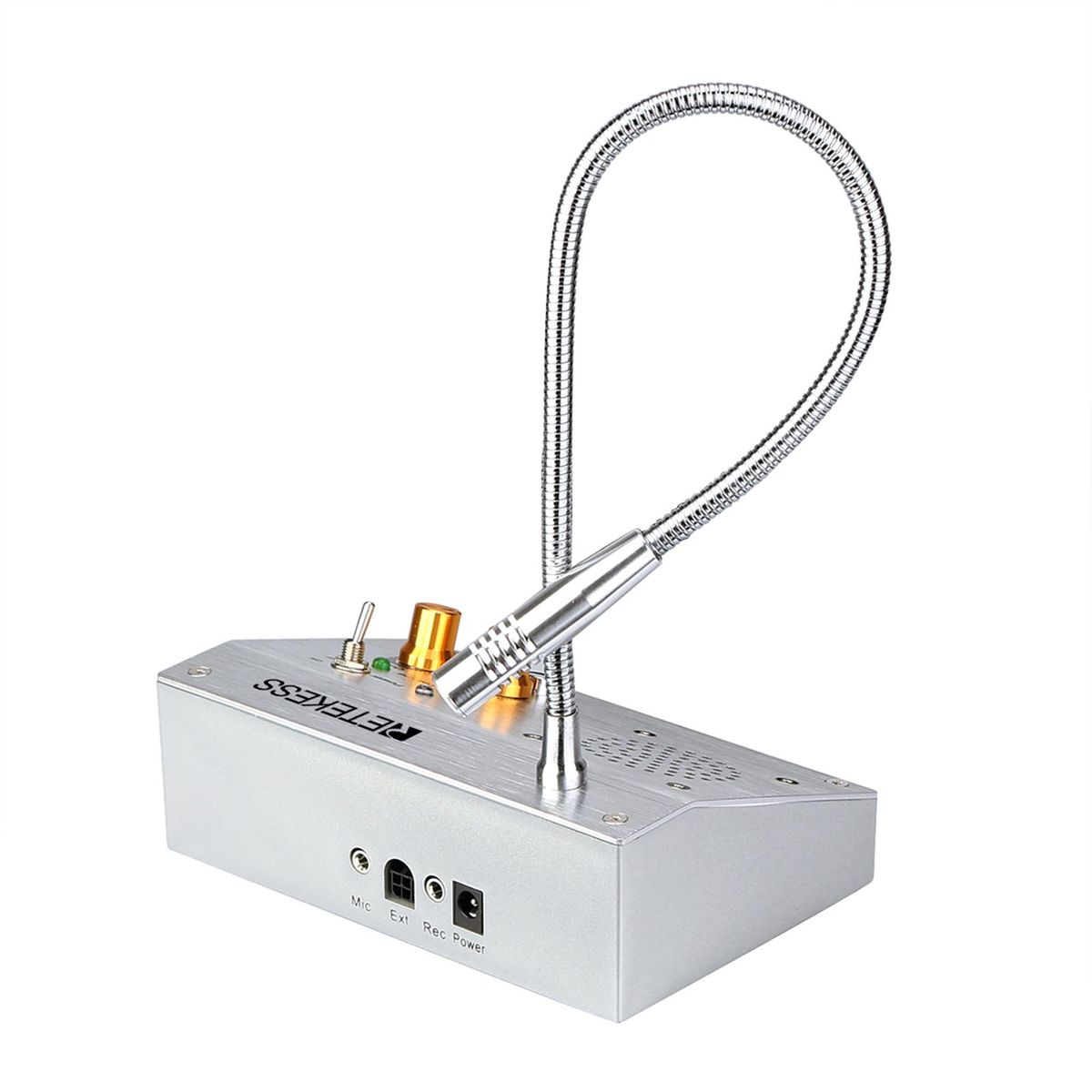 Retekess TW103 Intercom System with Mic Dual Way Window Counter Intercom Microphone Interphone System for Bank Office Store