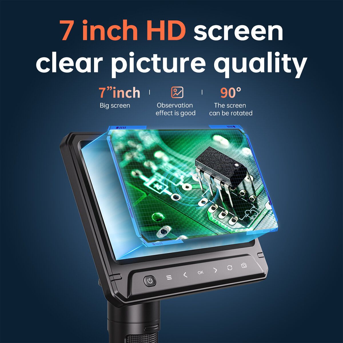 INSKAM 331-A 1600X 12MP HDMI USB Digital Microscope Camera
