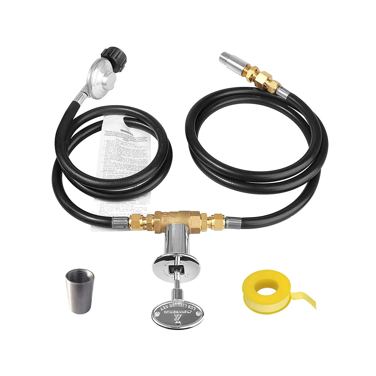 Burner Connection Kit, Propane Fire Pit Replacement wi