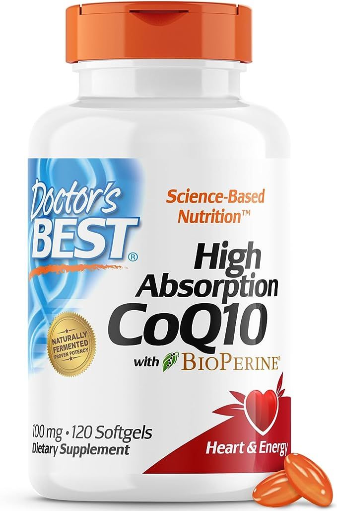 High Absorption CoQ10 With BioPerine 100mg