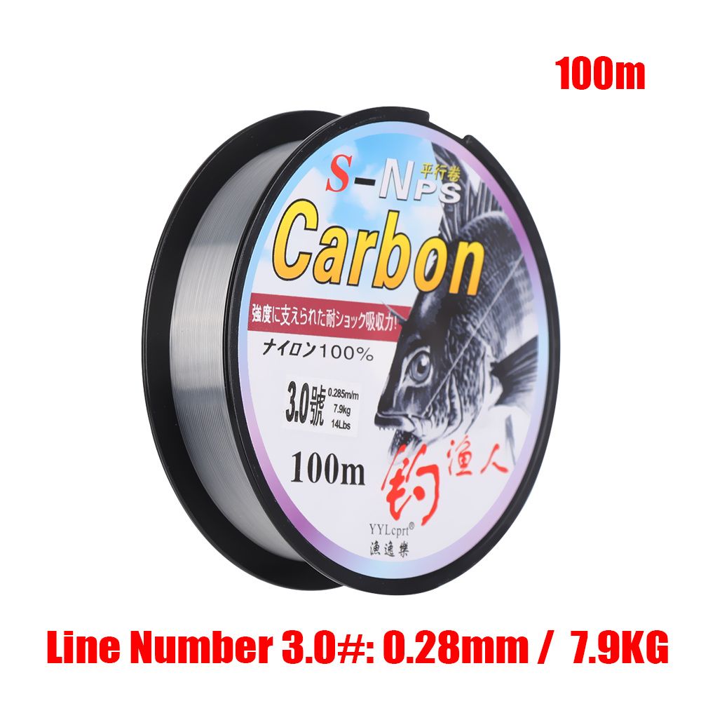 100M Monofilament Thread Material Nylon Fishing Line For