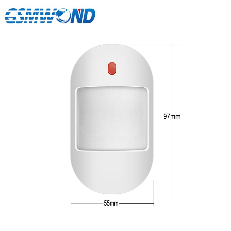PIR Motion Detector For 433MHz Home Burglar Alarm System,