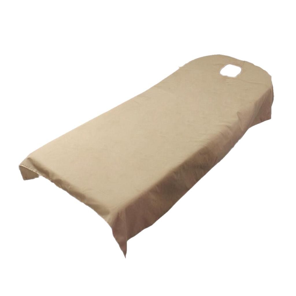 2pcs Brushed Beauty Massage SPA Bed Table Cover Sheet