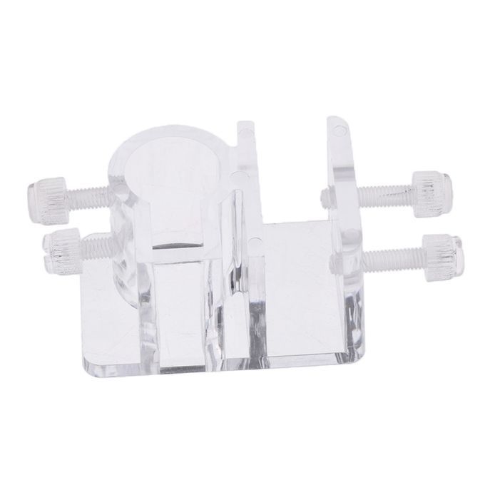 4Pcs Acrylic Aquarium Hose Tube Fixing Clip Holder Clamp For Pipe New