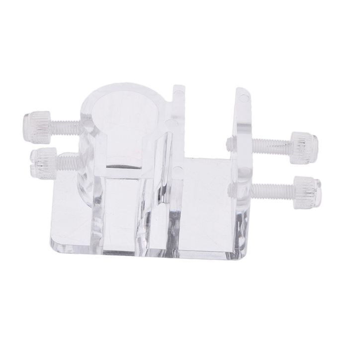 4Pcs Acrylic Aquarium Hose Tube Fixing Clip Holder Clamp For Pipe New