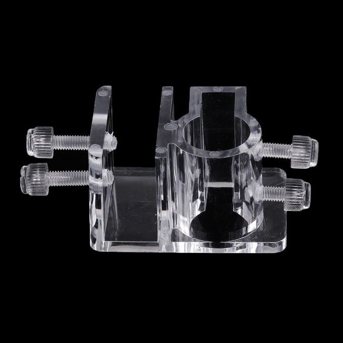 4Pcs Acrylic Aquarium Hose Tube Fixing Clip Holder Clamp For Pipe New