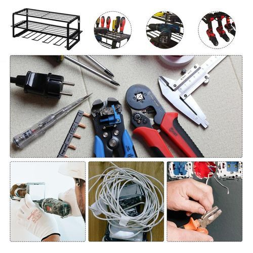 Power Tool Organizer Drill Holder Wall Mount Garage Storage