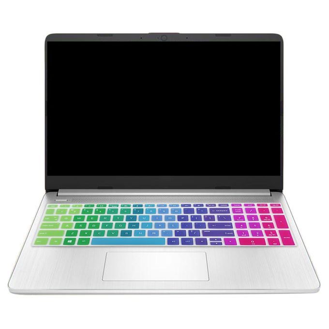 4 PCS Silicone Notebook Keyboard Skin Cover For HP 15.6''BF Laptops