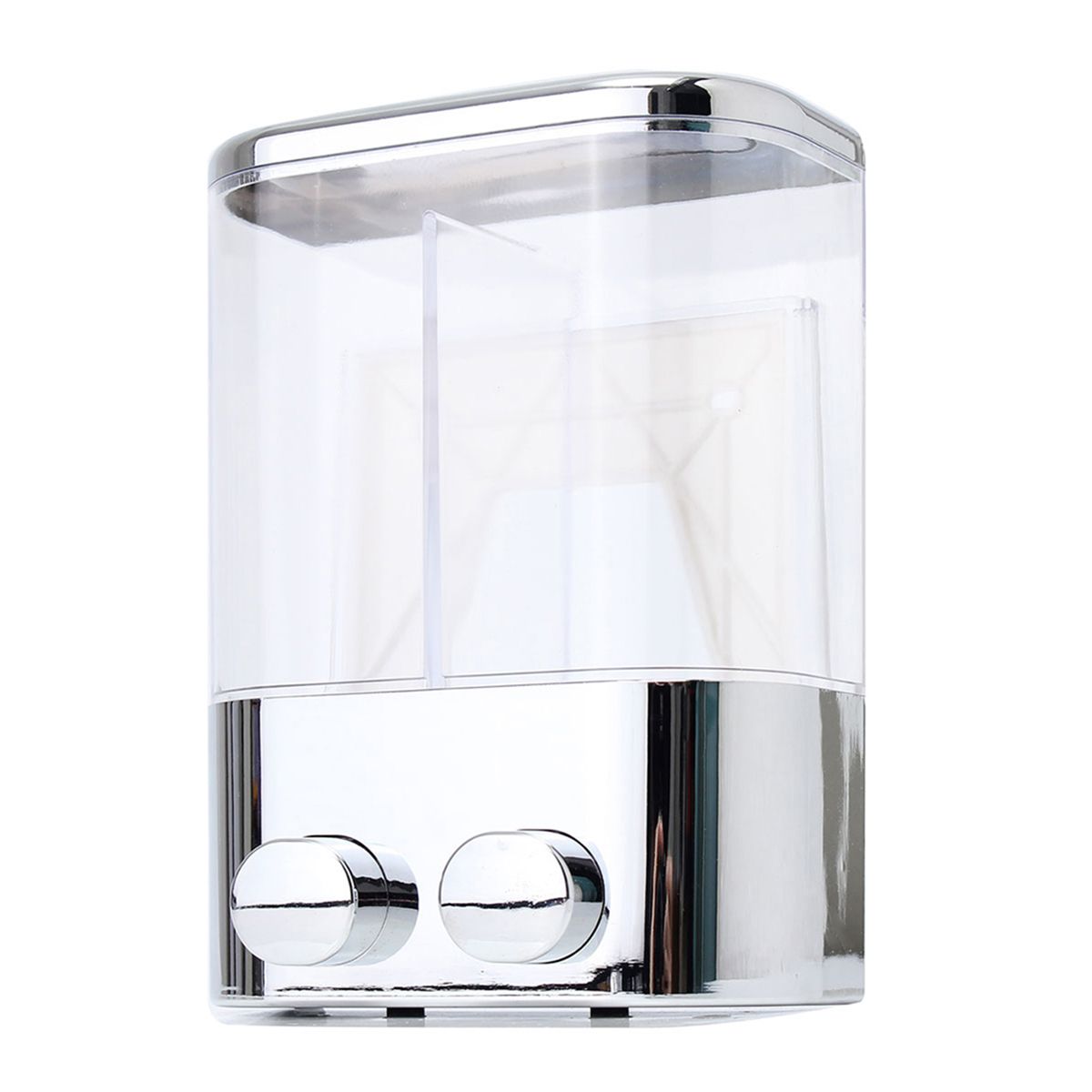 Double Wall Mount Soap Shampoo Shower Glue Dispenser Liquid