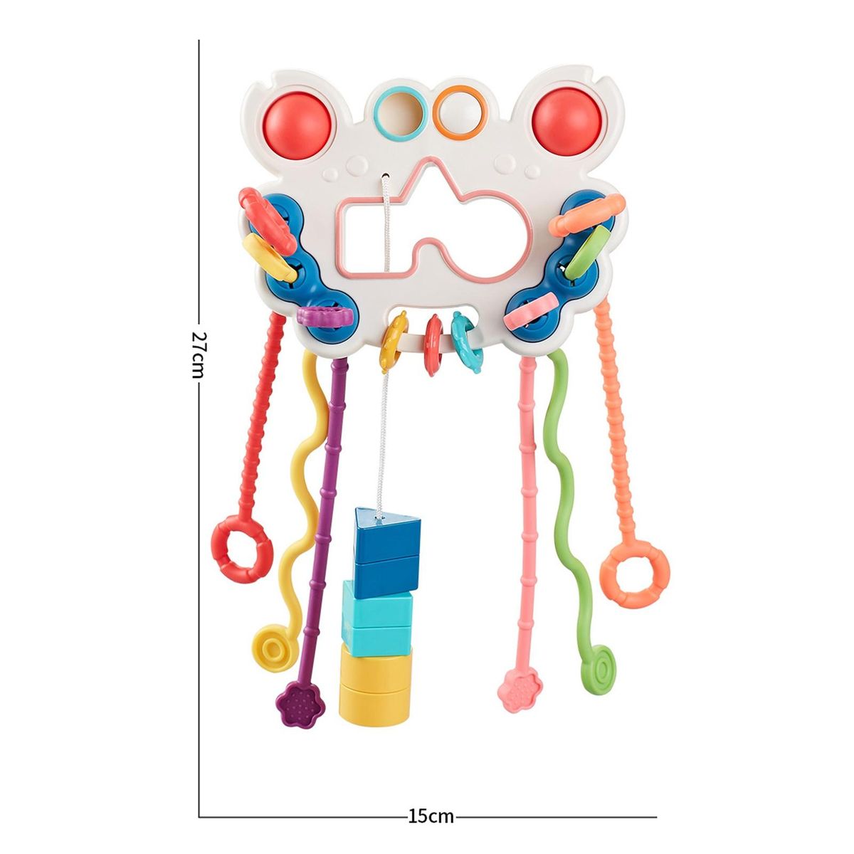 Baby Pulling Toy Teething Relief Toy