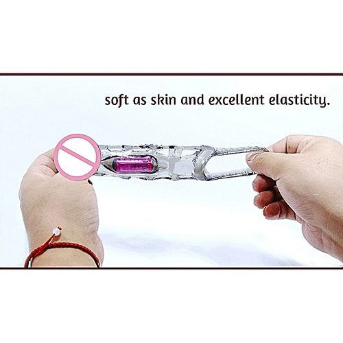 Vibrating Penis Extender Condom Sleeve Delay Time