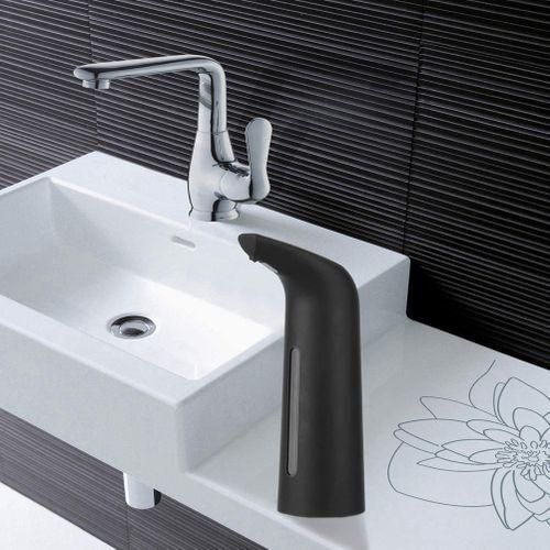 Black Automatic Soap Dispenser Touchless, Auto