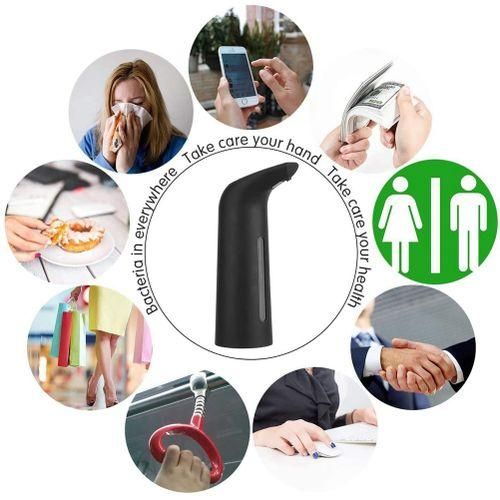Black Automatic Soap Dispenser Touchless, Auto