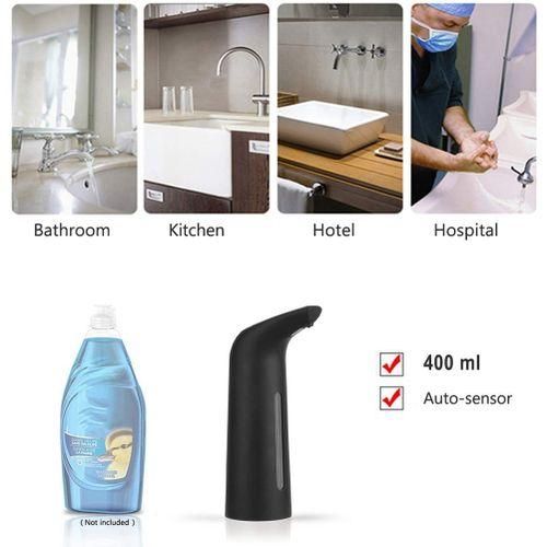 Black Automatic Soap Dispenser Touchless, Auto