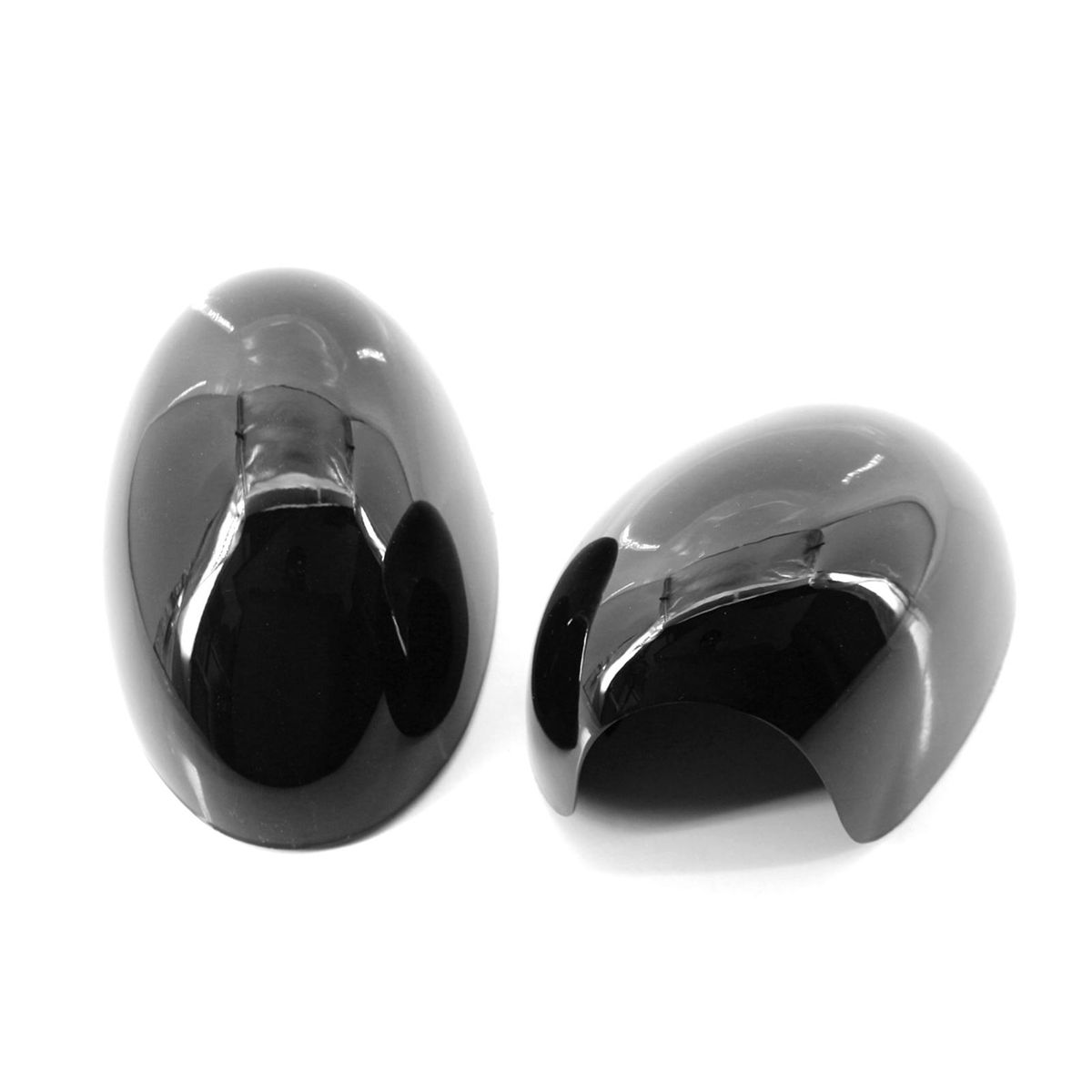 Side Mirror Cover Set L+R Pair Door Wing Mirror Cover Casing Replacement for Mini R55 R56 R57 R58 R59 R61