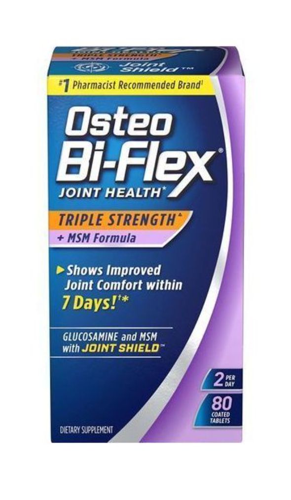 Osteo Bi-Flex Joint Health Triple Strength W/ MSM, 80Tablets