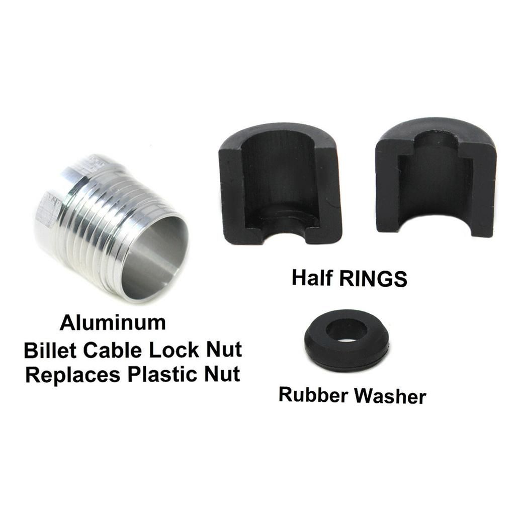4pcs/set Steering  Aluminum  Nut + Half