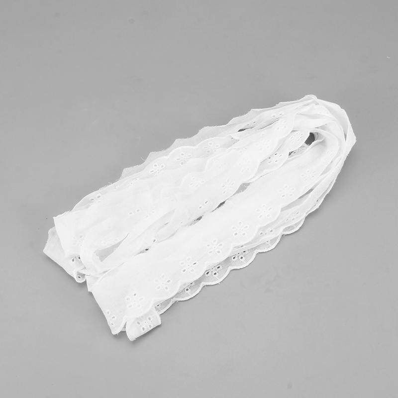 5yrd/lot 4cm Sweet Floret Design Cotton Embroidered Lace Garment Fabric Trims Cloth Lace Sew Scrapbooking Accessories(ss-4933)