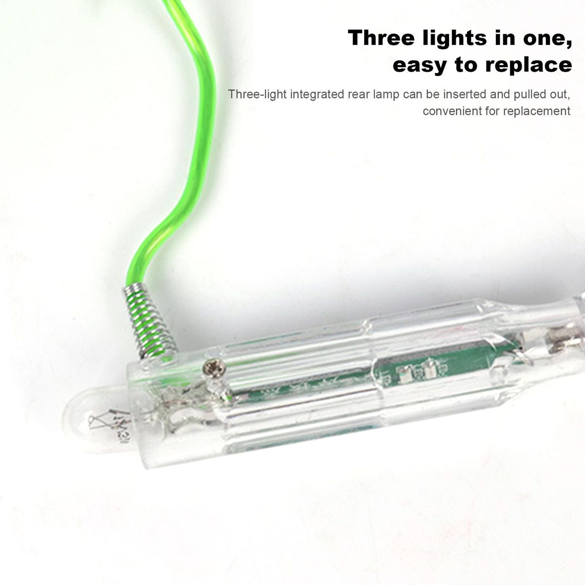 12v24v Automotive Circuit Tester Kit Test Leads Kit Test Light Dual Probes Alligator Clamps Two-Way Voltage Test for Maintenance