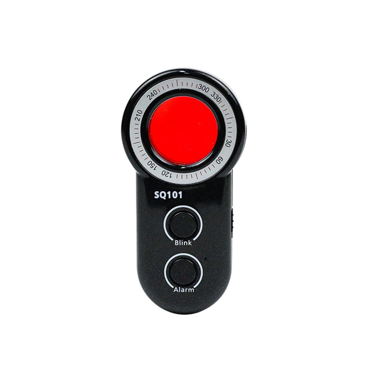 Mini Anti-Spy Detector USB Rechargeable Anti-Spy Camera Finder Vibration Alarm Camera Detector with 8 Infrared LEDs Vibration Alarm for Car Hotel Trip Travel Fitting Room