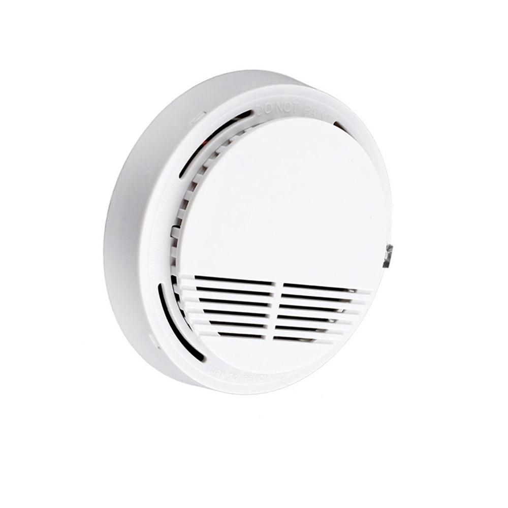 Independent Fire Alarm Sensor 85 dB Smoke Detector Smoke Fire Detector Tester Home Security System for Kitchen Restaurant Hotel Cafe