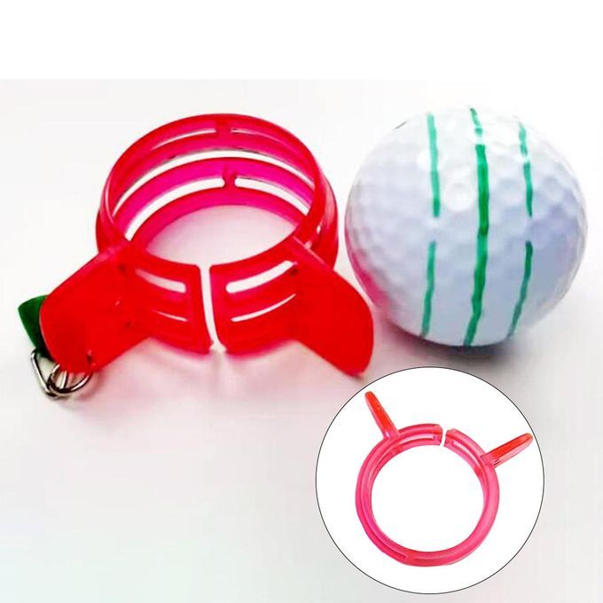 Golf Line Liner Marker Golf Alignment Tool Drawing Marking ABS Red