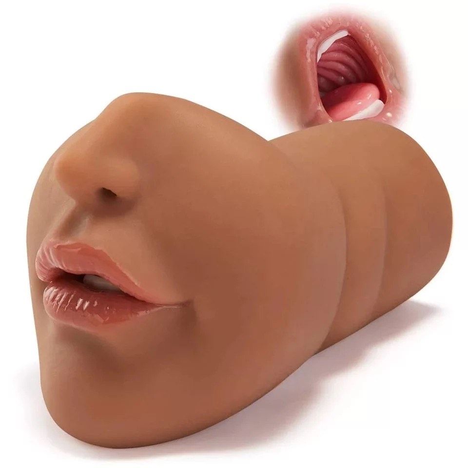 Deep Throat With Tongue Oral Sex Masturbator For Men