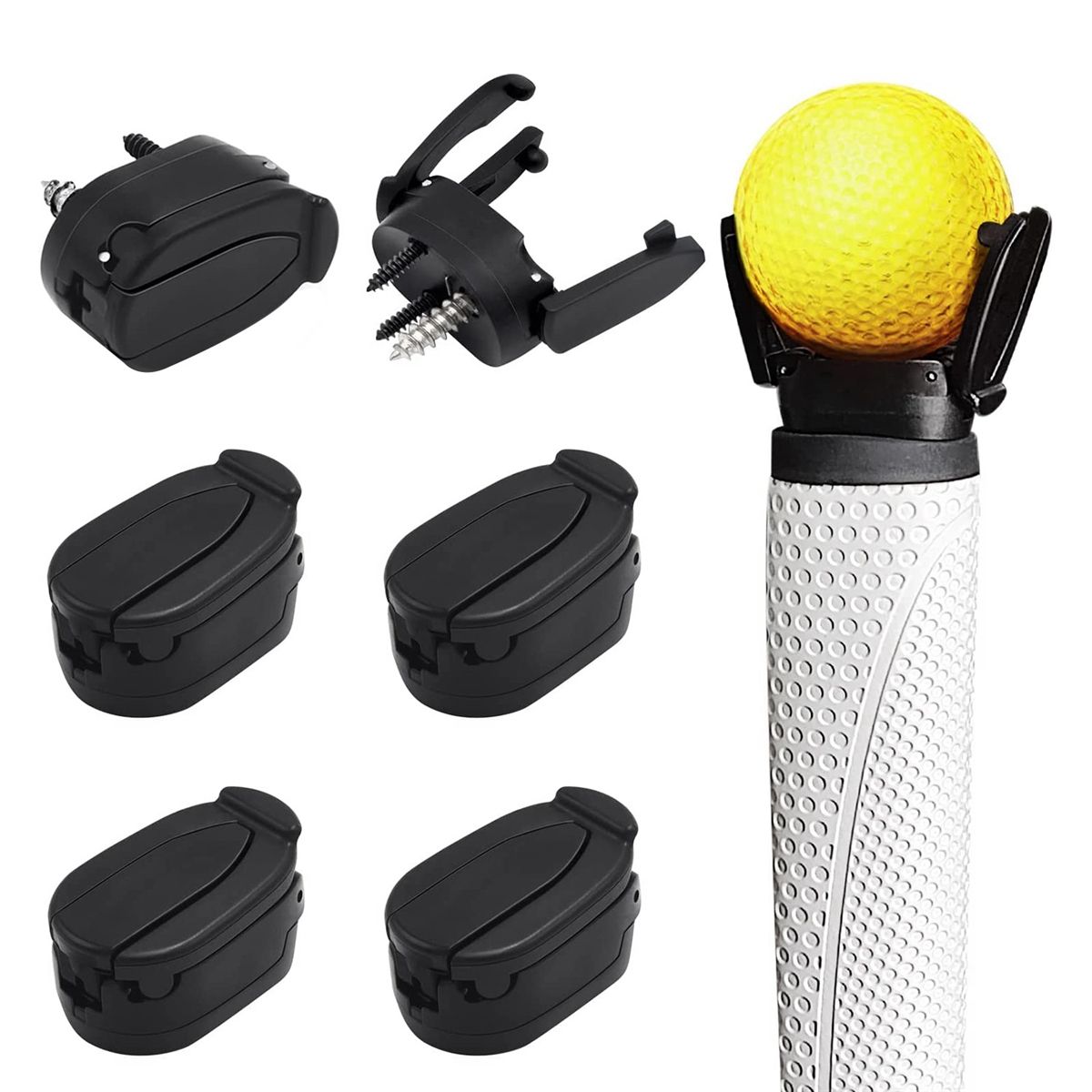 6Pcs Golf Ball Retriever, for Putter,Golf Ball Pick Up