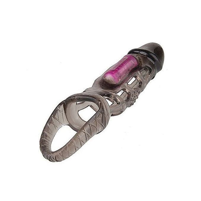 Vibrating Penis Extender Condom Delay Time For Men